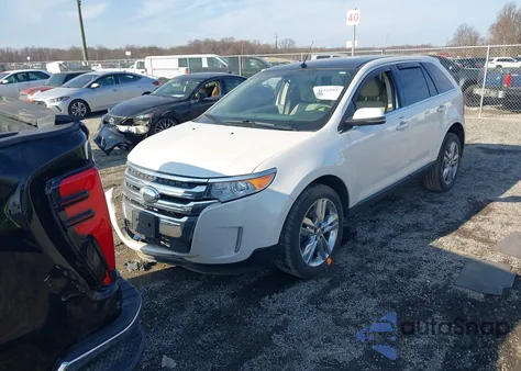2014 Ford Edge Limited z USA, uszkodzony, nr VIN 2FMDK4KC9EBA49564